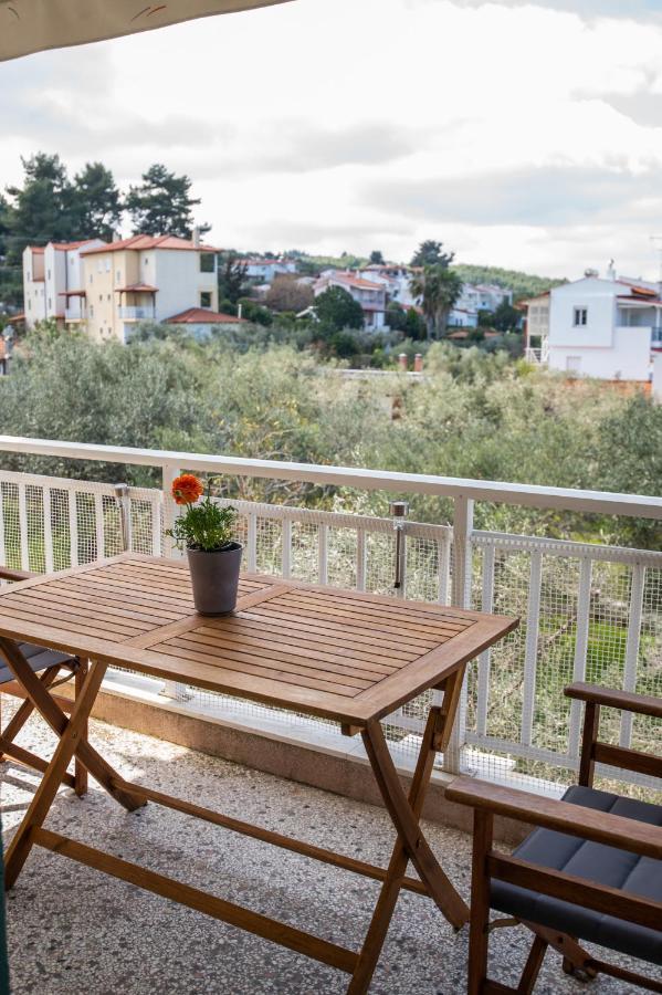 Laonikos Apartment Polychrono Villas Beach Bar المظهر الخارجي الصورة